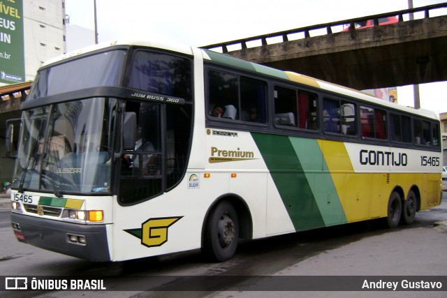 Empresa Gontijo de Transportes 15465 na cidade de Belo Horizonte, Minas Gerais, Brasil, por Andrey Gustavo. ID da foto: 7446163.