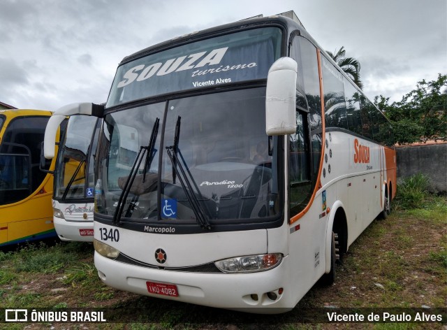 Souza Turismo 1340 na cidade de Guarapari, Espírito Santo, Brasil, por Vicente de Paulo Alves. ID da foto: 7446593.