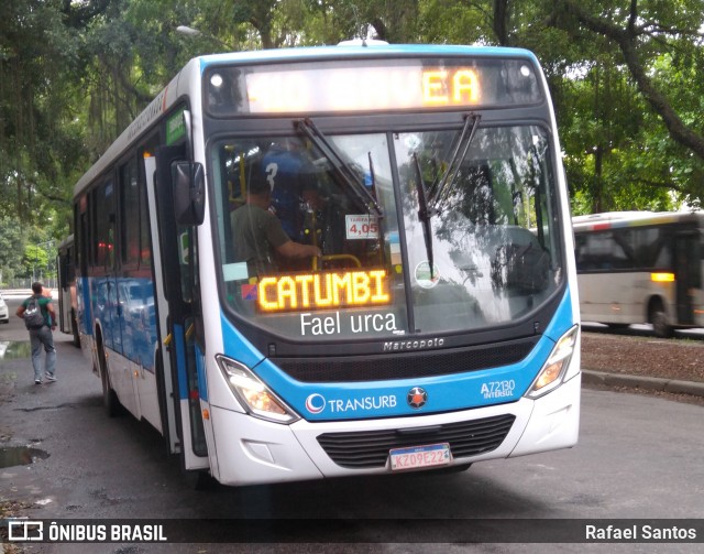 Transurb A72130 na cidade de Rio de Janeiro, Rio de Janeiro, Brasil, por Rafael Santos. ID da foto: 7445167.