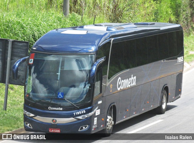 Viação Cometa 719525 na cidade de Santos Dumont, Minas Gerais, Brasil, por Isaias Ralen. Número da foto: #7447732.
