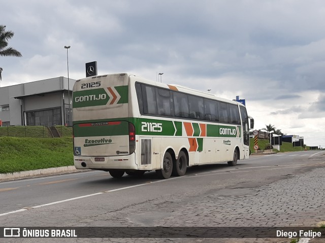 Empresa Gontijo de Transportes 21115 na cidade de Formiga, Minas Gerais, Brasil, por Diego Felipe. ID da foto: 7445567.