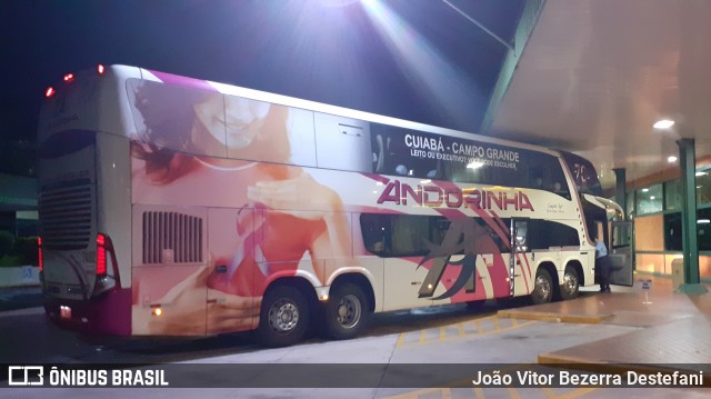 Empresa de Transportes Andorinha 7402 na cidade de Pardinho, São Paulo, Brasil, por João Vitor Bezerra Destefani. Número da foto: #7445721.
