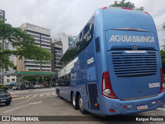 Viação Águia Branca 50510 na cidade de Vitória, Espírito Santo, Brasil, por Kaique Passos. Número da foto: #7449221.