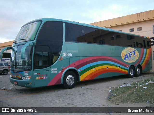 AFT Transportes e Turismo 2006 na cidade de Santa Cruz do Capibaribe, Pernambuco, Brasil, por Breno Martins. Número da foto: #7448808.