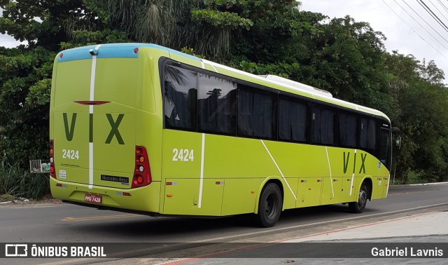 VIX Transporte e Logística 2424 na cidade de Aracruz, Espírito Santo, Brasil, por Gabriel Lavnis. ID da foto: 7449330.