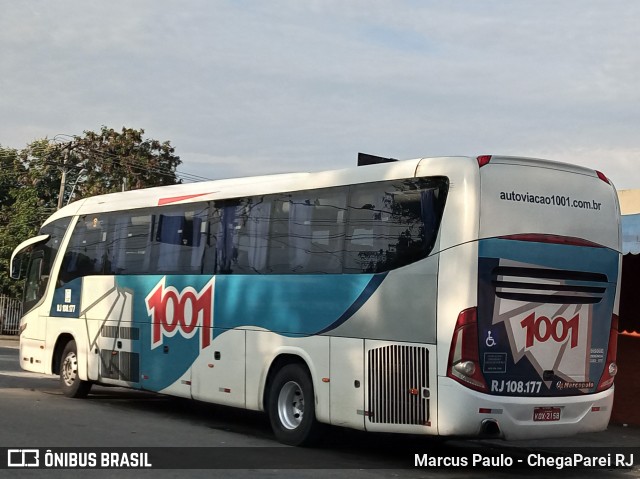 Auto Viação 1001 RJ 108.177 na cidade de Niterói, Rio de Janeiro, Brasil, por Marcus Paulo - ChegaParei RJ. ID da foto: 7450867.