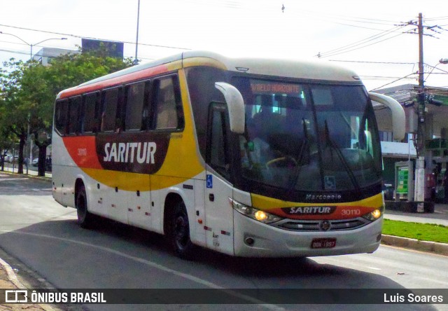 Saritur - Santa Rita Transporte Urbano e Rodoviário 30110 na cidade de Lagoa Santa, Minas Gerais, Brasil, por Luis Soares. Número da foto: #7451102.