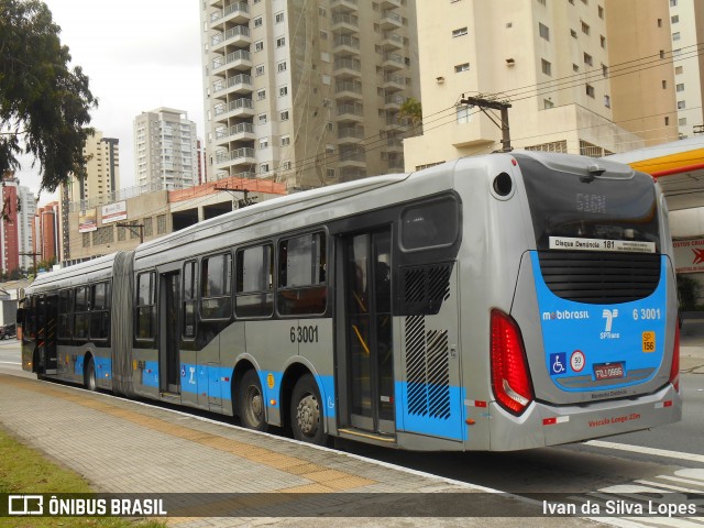 Viação Paratodos > São Jorge > Metropolitana São Paulo > Mobibrasil 6 3001 na cidade de São Paulo, São Paulo, Brasil, por Ivan da Silva Lopes. Número da foto: #7450806.