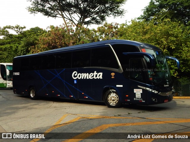 Viação Cometa 719502 na cidade de São Paulo, São Paulo, Brasil, por André Luiz Gomes de Souza. Número da foto: #7449677.