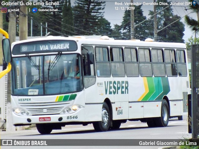 Vesper Transportes 8546 na cidade de Jundiaí, São Paulo, Brasil, por Gabriel Giacomin de Lima. Número da foto: #7450945.
