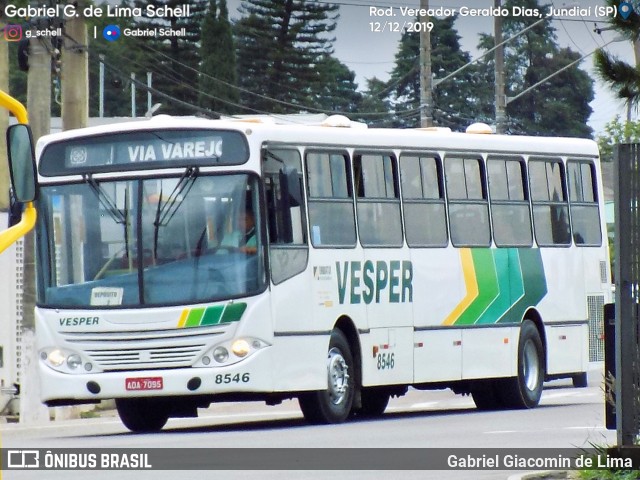 Vesper Transportes 8546 na cidade de Jundiaí, São Paulo, Brasil, por Gabriel Giacomin de Lima. ID da foto: 7450945.