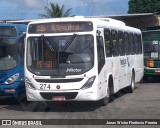 Expresso Vera Cruz 274 na cidade de Cabo de Santo Agostinho, Pernambuco, Brasil, por Jonas Wictor Florêncio Pereira. Número da foto: #7448520.