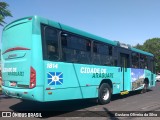 CAF Transportes 1814 na cidade de Araguari, Minas Gerais, Brasil, por Gustavo Oliveira da Silva. ID da foto: :id.