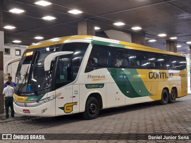 Empresa Gontijo de Transportes 19245 na cidade de Belo Horizonte, Minas Gerais, Brasil, por Daniel Junior Sena. Número da foto: #7453247.
