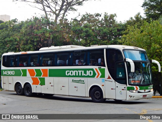 Empresa Gontijo de Transportes 14380 na cidade de São Paulo, São Paulo, Brasil, por Diego Silva. ID da foto: 7453697.