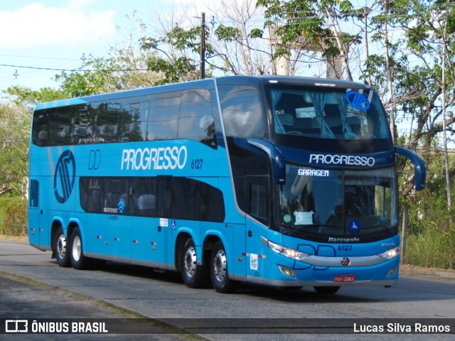 Auto Viação Progresso 6127 na cidade de Recife, Pernambuco, Brasil, por Lucas Ramos. ID da foto: 7452316.