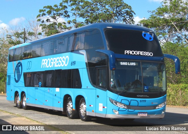 Auto Viação Progresso 6119 na cidade de Recife, Pernambuco, Brasil, por Lucas Ramos. Número da foto: #7452329.