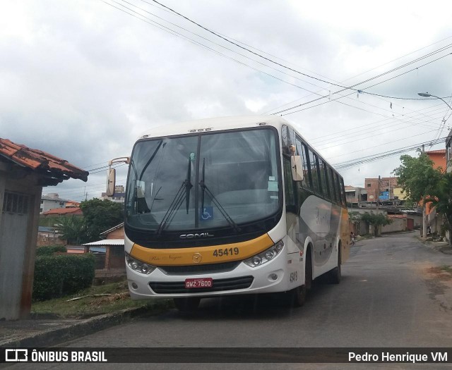 Rio Negro Fretamento e Turismo 45419 na cidade de Ibirité, Minas Gerais, Brasil, por Pedro Henrique VM. Número da foto: #7453941.