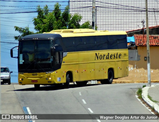 Viação Nordeste 1605 na cidade de Natal, Rio Grande do Norte, Brasil, por Junior Mendes. Número da foto: #7452714.