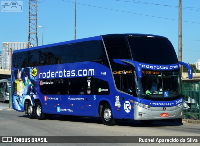 RodeRotas - Rotas de Viação do Triângulo 7403 na cidade de São Paulo, São Paulo, Brasil, por Rudnei Aparecido da Silva. Número da foto: #7454859.