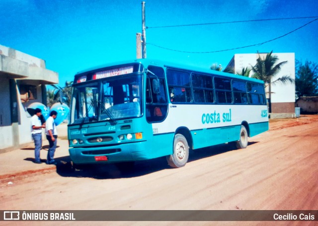 Costa Sul Transportes e Turismo 425 na cidade de Marataízes, Espírito Santo, Brasil, por Cecilio Cais. Número da foto: #7452207.