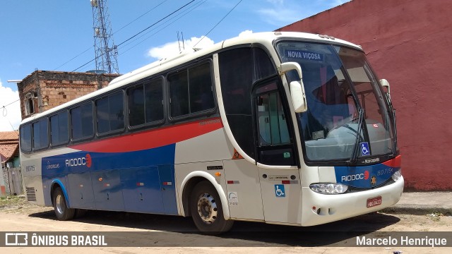Viação Riodoce 80715 na cidade de Nova Viçosa, Bahia, Brasil, por Marcelo Henrique. Número da foto: #7451925.