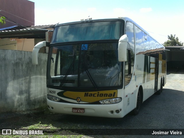 Viação Nacional 14250 na cidade de Curvelo, Minas Gerais, Brasil, por Josimar Vieira. ID da foto: 7453644.