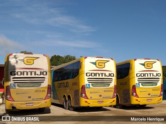 Empresa Gontijo de Transportes 21335 na cidade de Nanuque, Minas Gerais, Brasil, por Marcelo Henrique. Número da foto: #7452995.