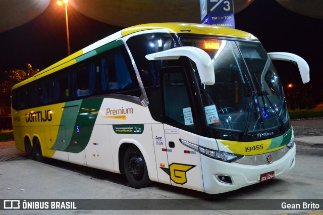 Empresa Gontijo de Transportes 19455 na cidade de Uberlândia, Minas Gerais, Brasil, por Gean Brito. Número da foto: #7453364.