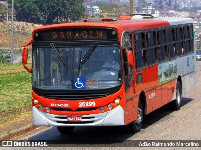 Autotrans > Turilessa 25299 na cidade de Belo Horizonte, Minas Gerais, Brasil, por Adão Raimundo Marcelino. ID da foto: 7454734.