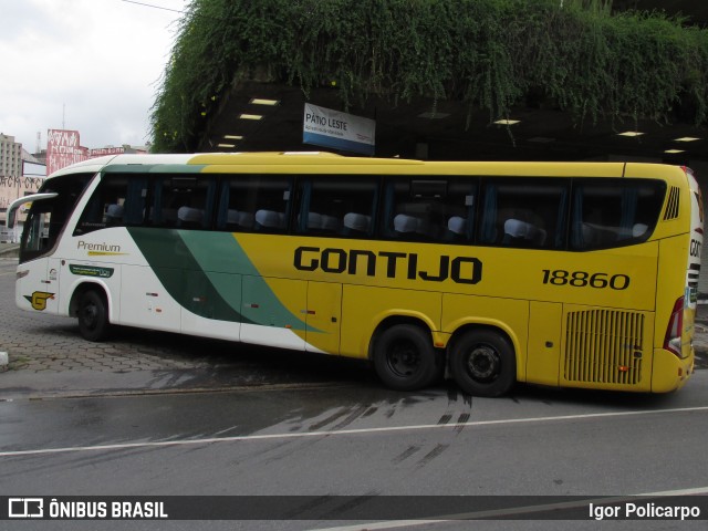 Empresa Gontijo de Transportes 18860 na cidade de Belo Horizonte, Minas Gerais, Brasil, por Igor Policarpo. ID da foto: 7453352.