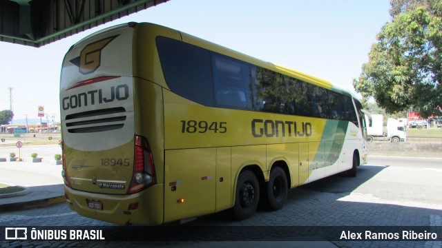 Empresa Gontijo de Transportes 18945 na cidade de Resende, Rio de Janeiro, Brasil, por Alex Ramos Ribeiro. Número da foto: #7453541.