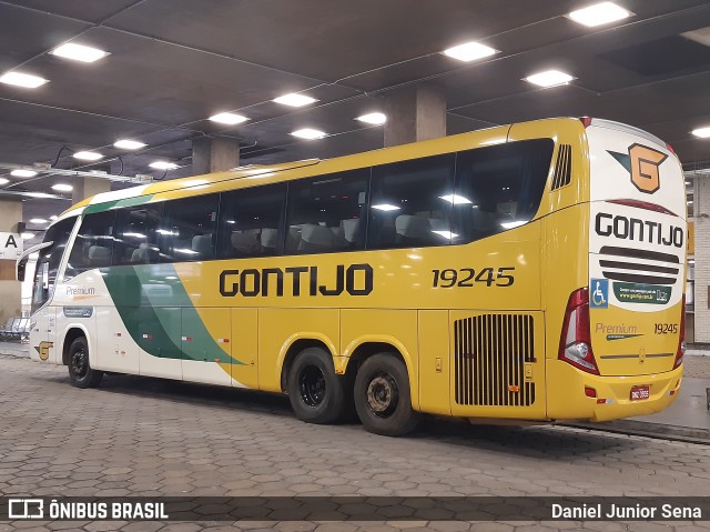 Empresa Gontijo de Transportes 19245 na cidade de Belo Horizonte, Minas Gerais, Brasil, por Daniel Junior Sena. ID da foto: 7453241.