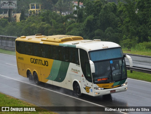 Empresa Gontijo de Transportes 14980 na cidade de Santa Isabel, São Paulo, Brasil, por Rudnei Aparecido da Silva. ID da foto: 7454575.