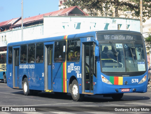 SJT - São Judas Tadeu 574 na cidade de Recife, Pernambuco, Brasil, por Gustavo Felipe Melo. ID da foto: 7452421.