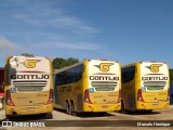 Empresa Gontijo de Transportes 21335 na cidade de Nanuque, Minas Gerais, Brasil, por Marcelo Henrique. ID da foto: :id.