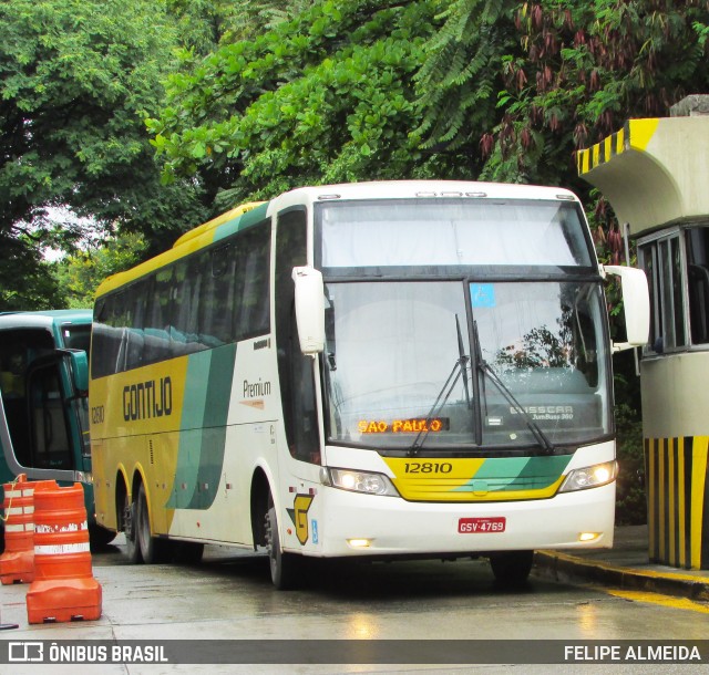 Empresa Gontijo de Transportes 12810 na cidade de São Paulo, São Paulo, Brasil, por FELIPE ALMEIDA. Número da foto: #7456906.