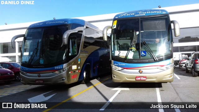 Arca Turismo 5050 na cidade de Florianópolis, Santa Catarina, Brasil, por Jackson Sousa Leite. ID da foto: 7458450.