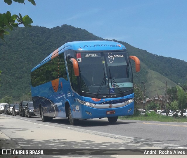 Litorânea Transportes Coletivos 5981 na cidade de Ubatuba, São Paulo, Brasil, por André  Rocha Alves. ID da foto: 7457956.