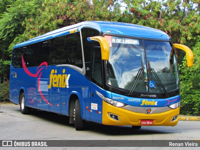 Rápido Expresso Fênix Viação 36025 na cidade de São Paulo, São Paulo, Brasil, por Renan Vieira. Número da foto: #7457391.