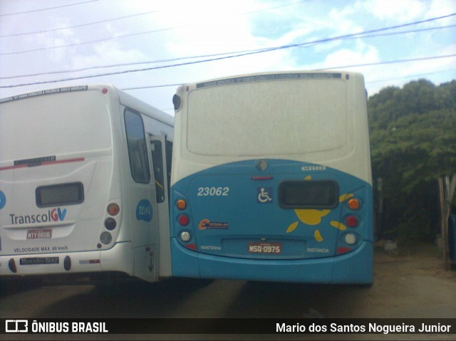 Viação Grande Vitória 23062 na cidade de Vila Velha, Espírito Santo, Brasil, por Mario dos Santos Nogueira Junior. ID da foto: 7457105.