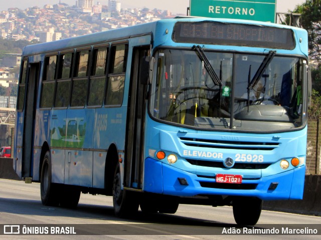 Autotrans > Turilessa 25928 na cidade de Belo Horizonte, Minas Gerais, Brasil, por Adão Raimundo Marcelino. ID da foto: 7458164.