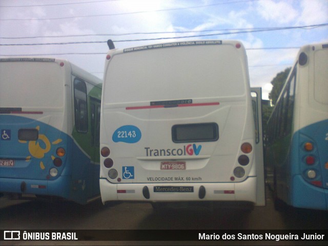 Nova Transporte 22143 na cidade de Vila Velha, Espírito Santo, Brasil, por Mario dos Santos Nogueira Junior. Número da foto: #7457112.
