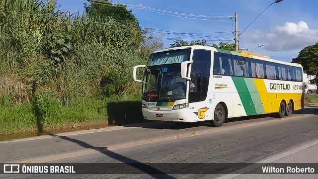 Empresa Gontijo de Transportes 12740 na cidade de Governador Valadares, Minas Gerais, Brasil, por Wilton Roberto. ID da foto: 7457235.