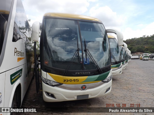 Empresa Gontijo de Transportes 19445 na cidade de Belo Horizonte, Minas Gerais, Brasil, por Paulo Alexandre da Silva. ID da foto: 7456367.