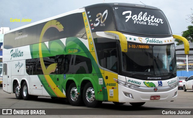 Fabbitur Transporte e Turismo 24000 na cidade de Goiânia, Goiás, Brasil, por Carlos Júnior. ID da foto: 7457769.