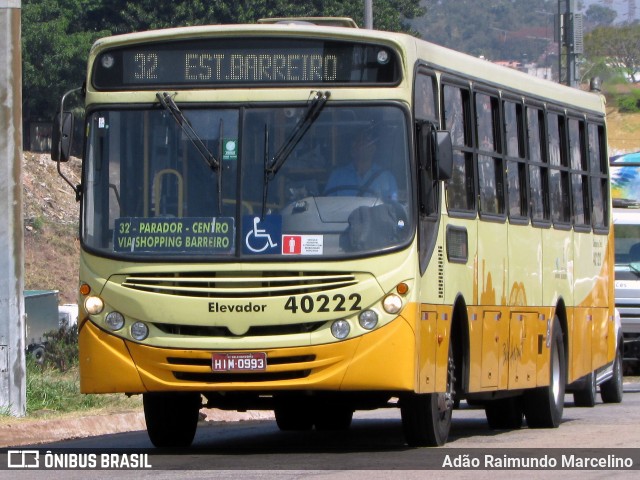 Independência > Trans Oeste Transportes 40222 na cidade de Belo Horizonte, Minas Gerais, Brasil, por Adão Raimundo Marcelino. ID da foto: 7461218.