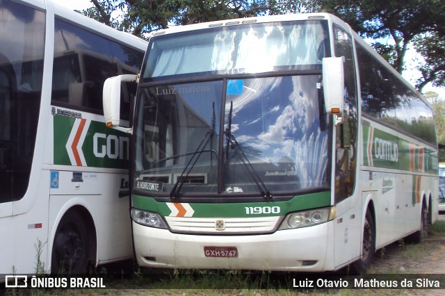 Empresa Gontijo de Transportes 11900 na cidade de Belo Horizonte, Minas Gerais, Brasil, por Luiz Otavio Matheus da Silva. ID da foto: 7460544.