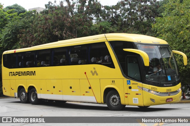 Viação Itapemirim 60025 na cidade de São Paulo, São Paulo, Brasil, por Nemezio Lemos Neto. Número da foto: #7460083.