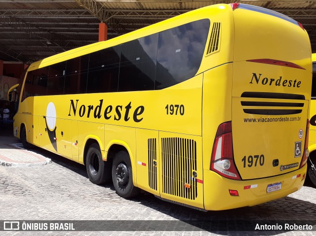 Viação Nordeste 1970 na cidade de Aracati, Ceará, Brasil, por Antonio Roberto. Número da foto: #7461287.